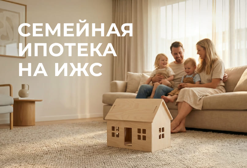 Семейная ипотека на ИЖС: строительство собственного дома доступно по всей России