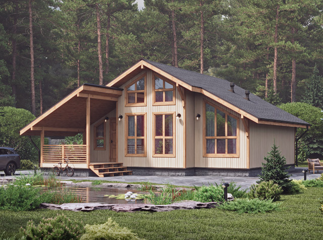 Дом-баня Традиция одноэтажная 2