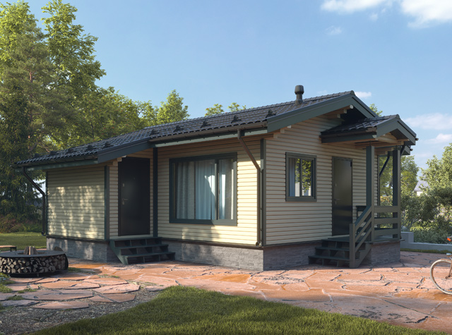 Дом-баня в Коломне 1